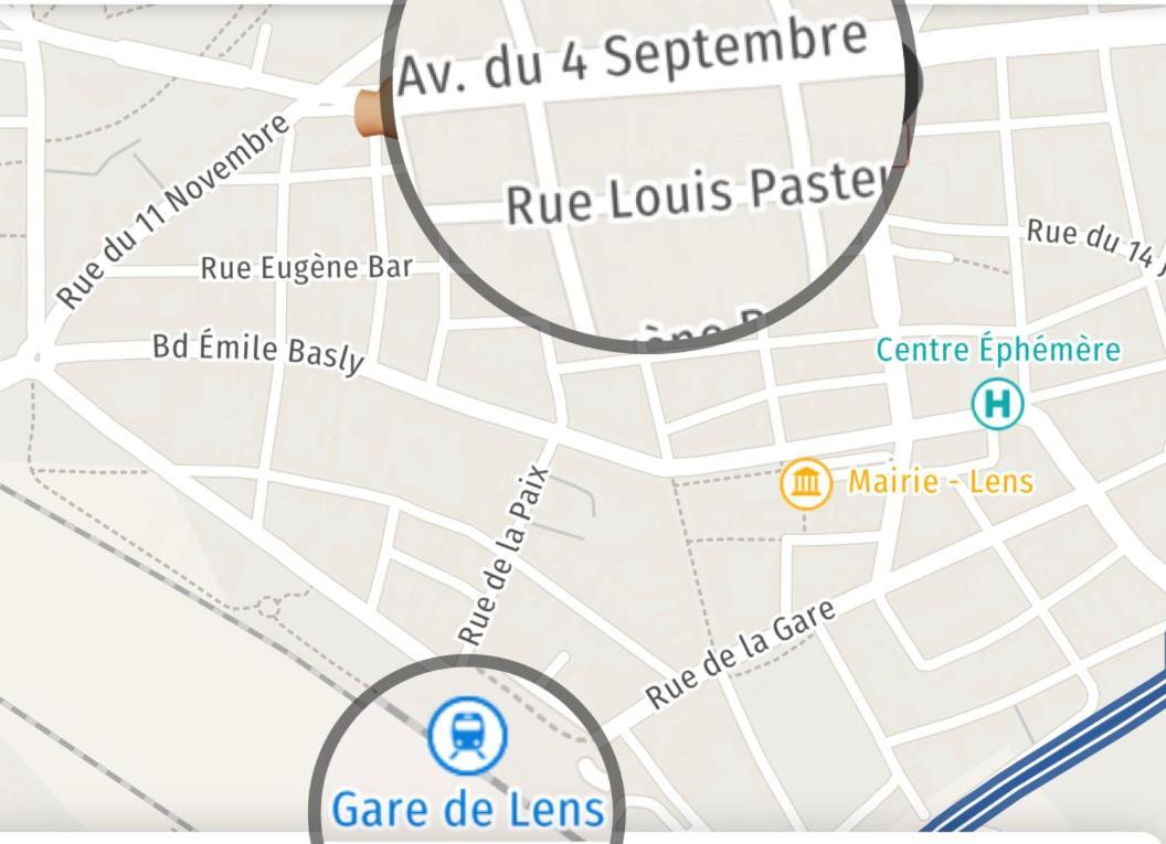 Terrils Jumeaux, Train Lens - Paris Trajet D'Environ 1 Heure 10 Minutes Apartman Kültér fotó